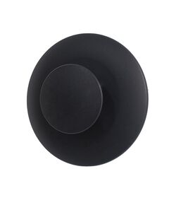 WALL LIGHT/COAT RACK LED BLACK 6W 3000K BLACK