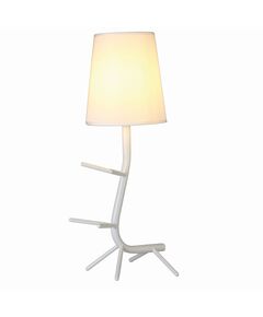 WHITE TABLE LAMP