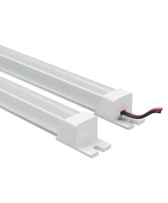 409112 Лента в PVC-профиле PROFILED 400012 12V 9.6W 120LED 3000K с прямоуг.расс.мат-л:пластик,1шт=1м