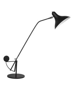 Настольная лампа MANTI [1х40W E14 Black (в комплекте)]
