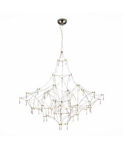 SL797.113.114 Люстра подвесная ST-Luce Хром, Прозрачный LED 114*0,45W 3000K