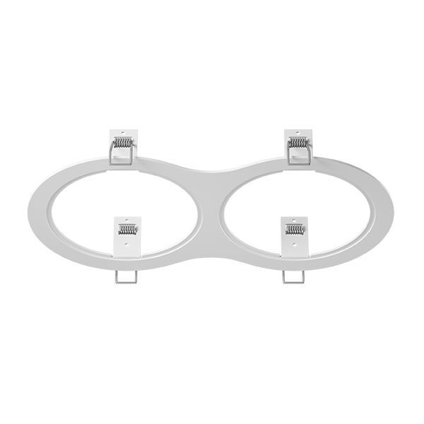 Рамка INTERO 111 [Double ROUND БЕЛЫЙ (в комплекте)]