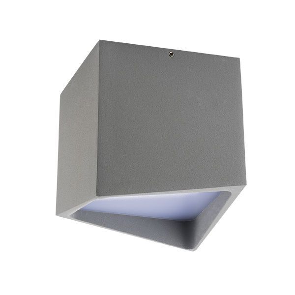 Светильник QUADRO [LED 12W 960LM СЕРЫЙ 3000K (в комплекте)]