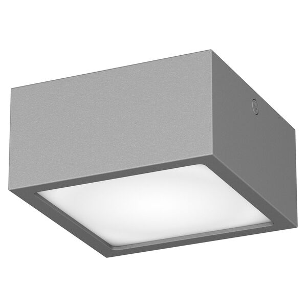 Светильник ZOLLA QUAD [LED-SQ 8W 640LM СЕРЫЙ 3000K IP65 (в комплекте)]