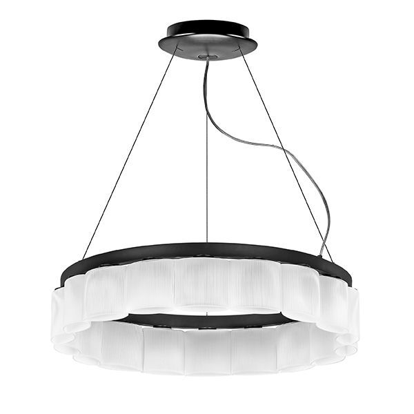 Люстра NIBBLER [18х6W(Led) G9 ЧЕРНЫЙ/БЕЛЫЙ (в комплекте)]
