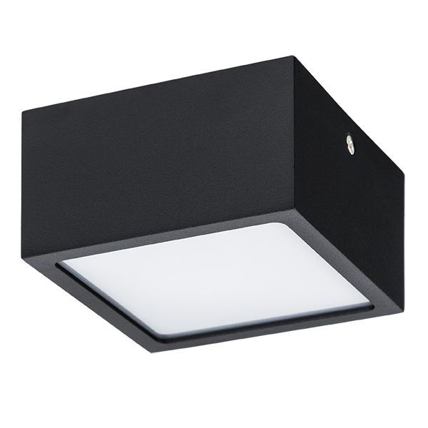 Светильник ZOLLA QUAD [LED-SQ 10W 780LM ЧЕРНЫЙ 4000K IP44 (в комплекте)]