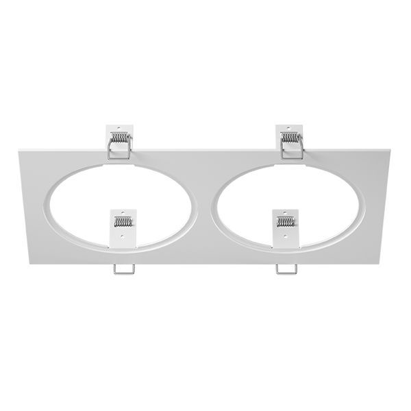 Рамка INTERO 111 [Double QUADRO БЕЛЫЙ (в комплекте)]
