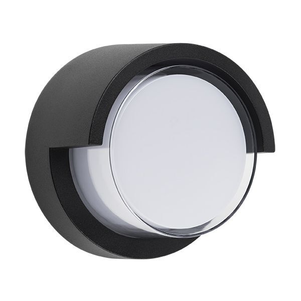 Светильник PALETTO CYL[LED 15W 550LM 180G ЧЕРНЫЙ 4000K IP54 (в комплекте)]