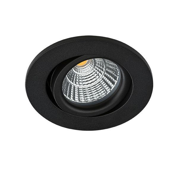 Светильник SOFFI 16 LED 7W [630LM 40G ЧЕРНЫЙ 3000K (в комплекте)]