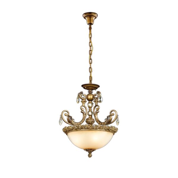 ODEON LIGHT бронза/хрусталь Подвес [E27 3*60W 220V PONGA]