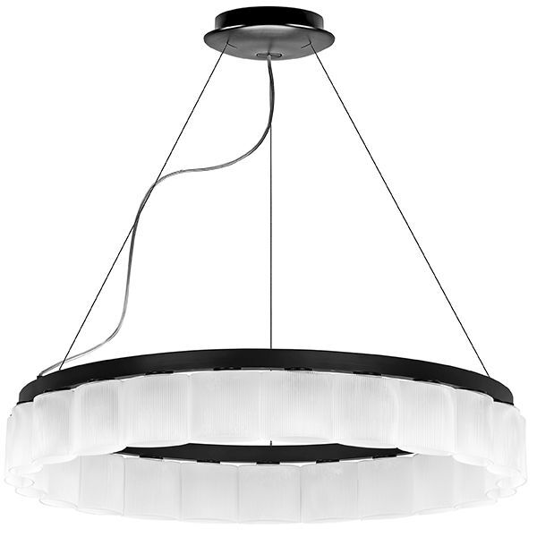 Люстра NIBBLER [23х6W(Led) G9 ЧЕРНЫЙ/БЕЛЫЙ (в комплекте)]