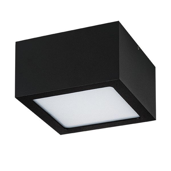 Светильник ZOLLA QUAD [LED-SQ 8W 640LM ЧЕРНЫЙ 3000K IP65 (в комплекте)]