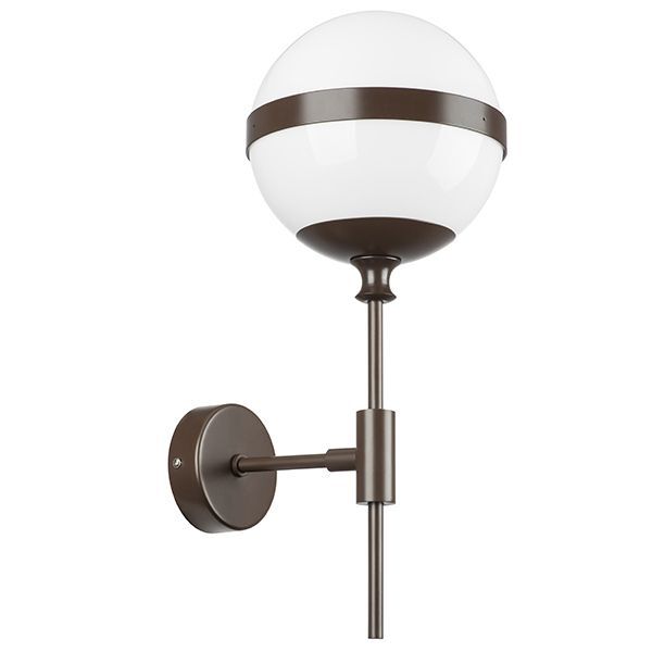 Бра GLOBO [1х40W  E14 black/white (в комплекте)]
