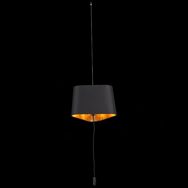 Светильник подвесной ST-Luce AMBRELA [Черный/Золото,Черный E27 1*40W]