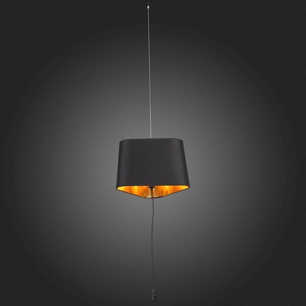 Светильник подвесной ST-Luce AMBRELA [Черный/Золото,Черный E27 1*40W]