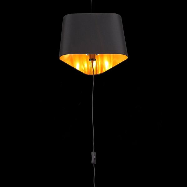 Светильник подвесной ST-Luce AMBRELA [Черный/Золото,Черный E27 1*40W]