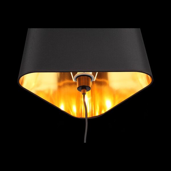 Светильник подвесной ST-Luce AMBRELA [Черный/Золото,Черный E27 1*40W]