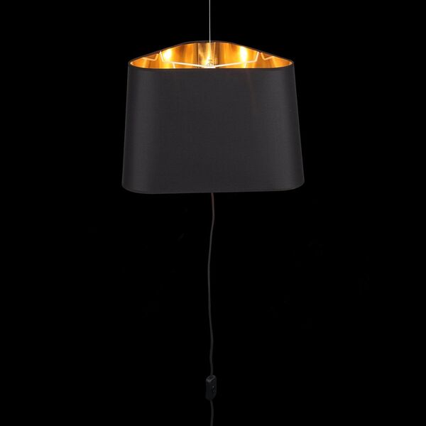Светильник подвесной ST-Luce AMBRELA [Черный/Золото,Черный E27 1*40W]