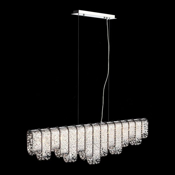 Светильник подвесной ST-Luce Joyl [Хром/Хром, Прозрачный G9 7*40W]