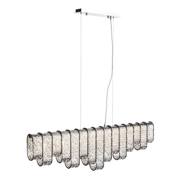 Светильник подвесной ST-Luce Joyl [Хром/Хром, Прозрачный G9 7*40W]