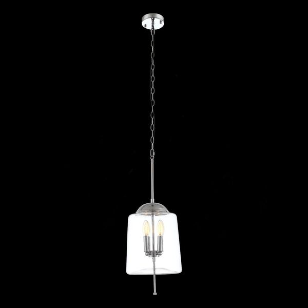 Подвесной светильник ST Luce Delevaso [Хром/Прозрачный E14 4*40W]