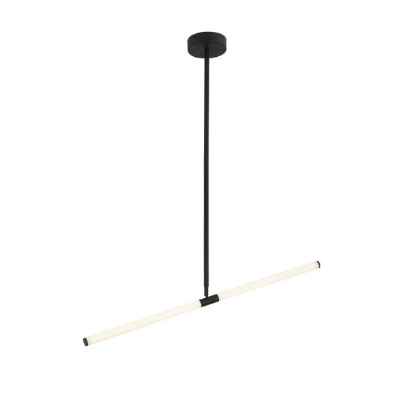Подвесной светодиодный светильник ST Luce Bisaria [Черный/Белый LED 2*10W]
