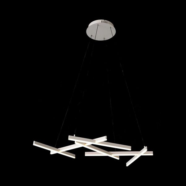 Светильник подвесной ST-Luce Basoni  [Белый/Белый LED 6*13W]