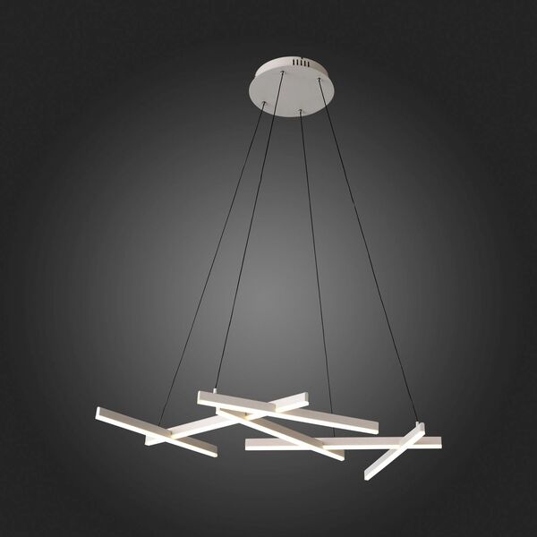Светильник подвесной ST-Luce Basoni  [Белый/Белый LED 6*13W]