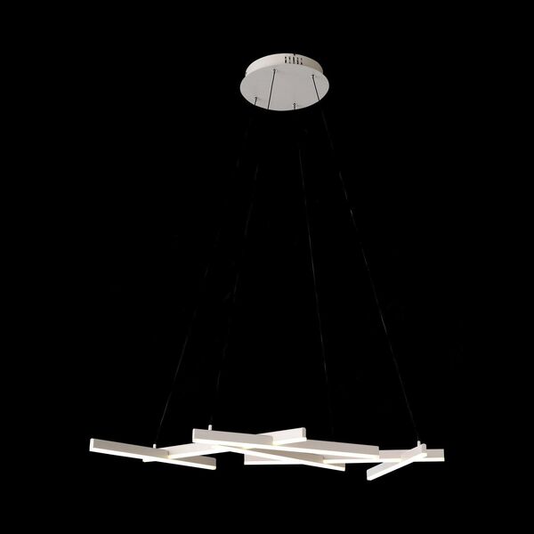 Светильник подвесной ST-Luce Basoni  [Белый/Белый LED 6*13W]