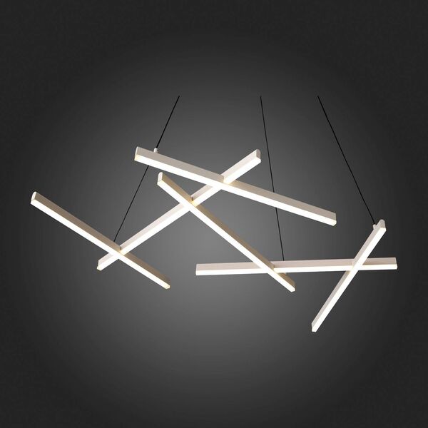 Светильник подвесной ST-Luce Basoni  [Белый/Белый LED 6*13W]