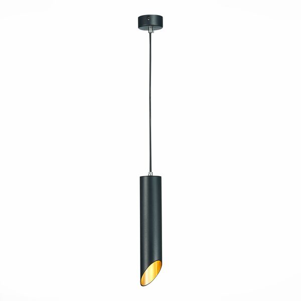 ST152.403.01 Светильник подвесной Черный GU10 1*50W  IP20 D60xH300 220V Без ламп