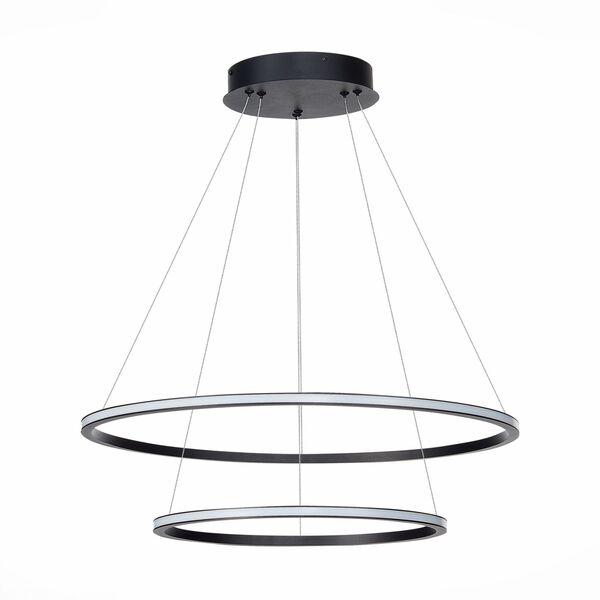 ST604.443.56 Светильник подвесной ST-Luce Черный/Белый LED 1*56W 4000K