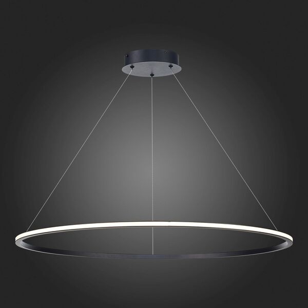 ST604.443.57 Светильник подвесной ST-Luce Черный/Белый LED 1*57W 4000K