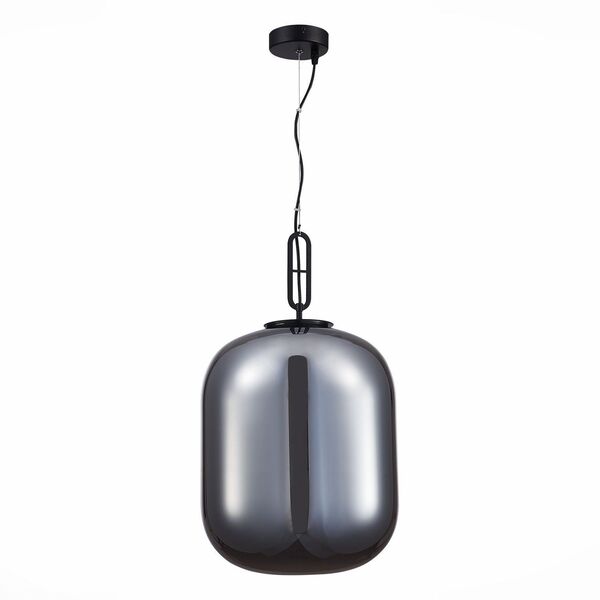 SL1050.713.01 Светильник подвесной ST-Luce Черный/Дымчатый E27 1*40W