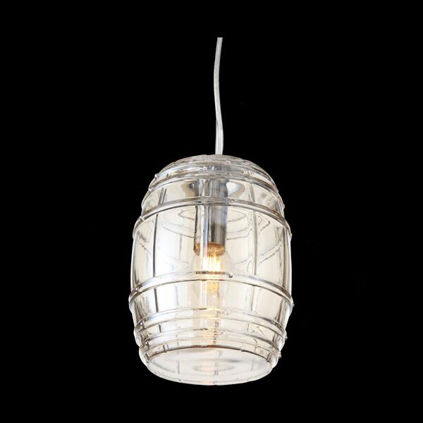 Светильник подвесной ST-Luce BARILLO [Хром/Коньячный E27 1*60W]