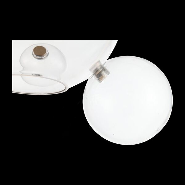 Светильник подвесной ST-Luce BOPONE [Белый, Золото/Прозрачный LED 3*14W (из 2-х коробок)]