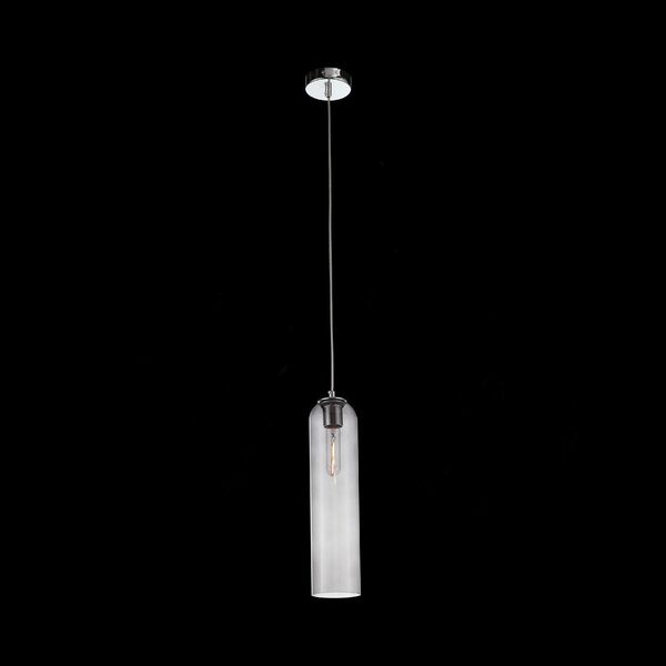 Светильник подвесной ST-Luce CALLANA [Хром/Дымчатый E27 1*60W]