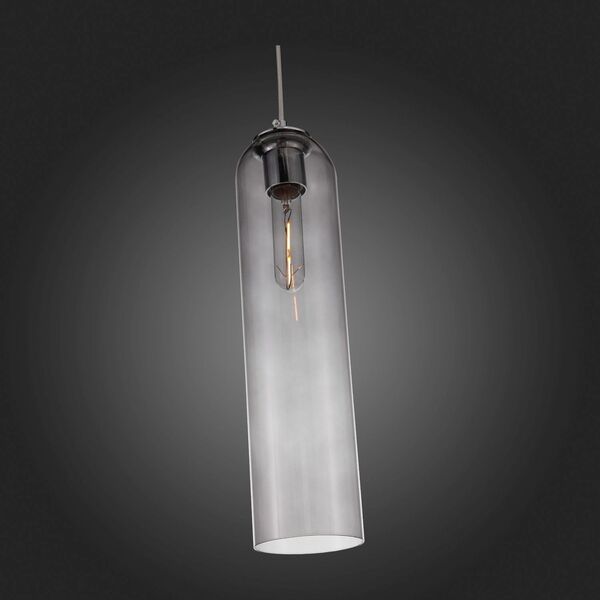 Светильник подвесной ST-Luce CALLANA [Хром/Дымчатый E27 1*60W]