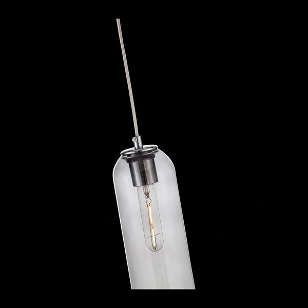 Светильник подвесной ST-Luce CALLANA [Хром/Дымчатый E27 1*60W]