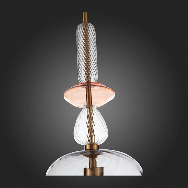 Светильник подвесной ST-Luce Illuvio [Золото/Дымчатый E27 1*60W]