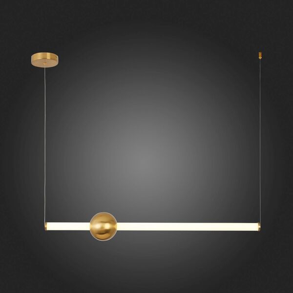 Светильник подвесной ST-Luce ANGURRA [Золото/Золото, Белый LED 1*18W]