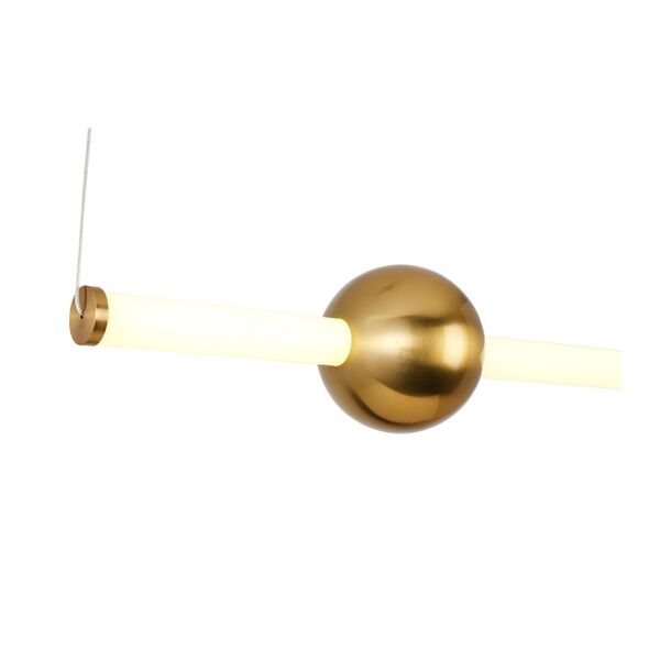 Светильник подвесной ST-Luce ANGURRA [Золото/Золото, Белый LED 1*18W]