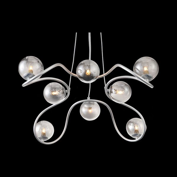 Светильник подвесной ST-Luce Legatezza[Хром/Дымчатый G9 8*3W]