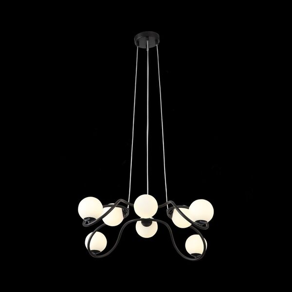 Светильник подвесной ST-Luce Legatezza[Черный/Белый G9 8*3W]