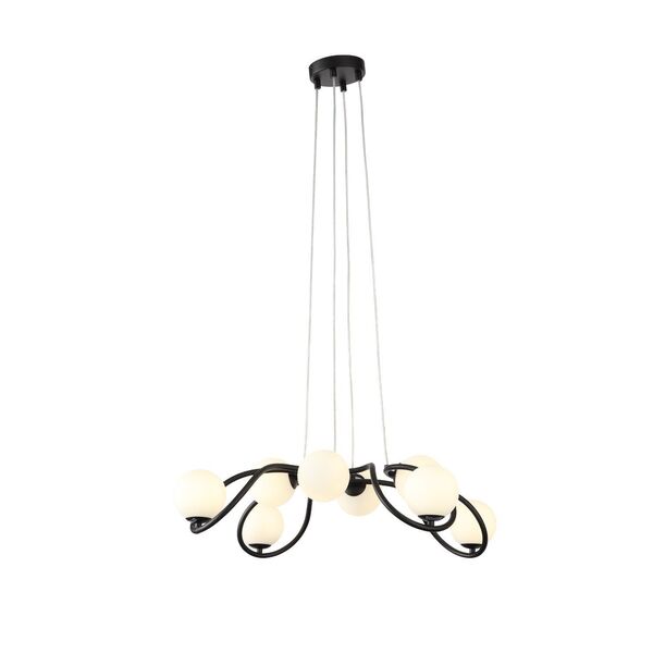 Светильник подвесной ST-Luce Legatezza[Черный/Белый G9 8*3W]