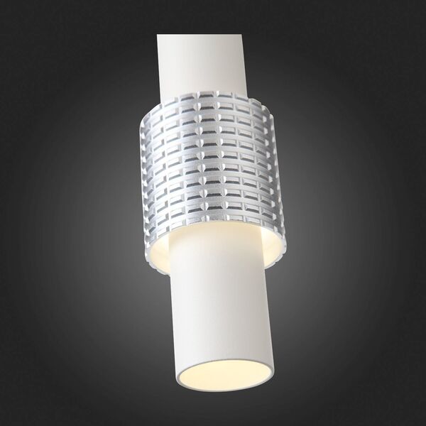 Светильник подвесной ST-Luce BALLITO [Белый, Алюминиевый/Белый LED 1*6W]