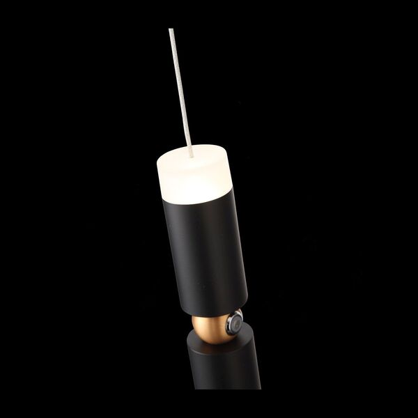 Светильник подвесной ST-Luce TUORE [Черный/Белый LED 1*6W]