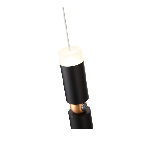 Светильник подвесной ST-Luce TUORE [Черный/Белый LED 1*6W]