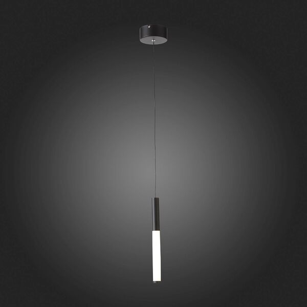 Светильник подвесной ST-Luce GULARRI [Черный/Белый LED 1*8W]