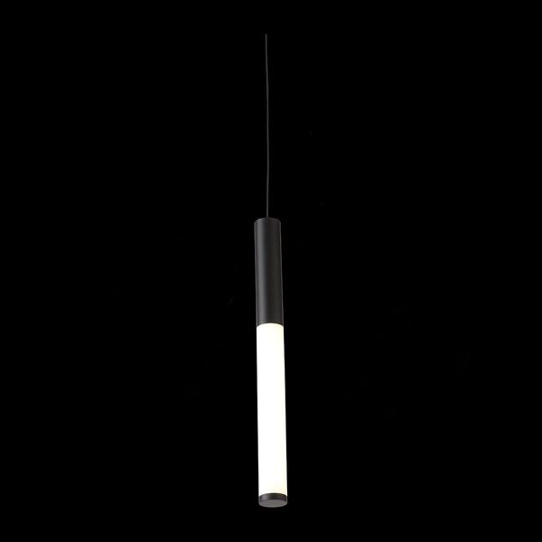 Светильник подвесной ST-Luce GULARRI [Черный/Белый LED 1*8W]